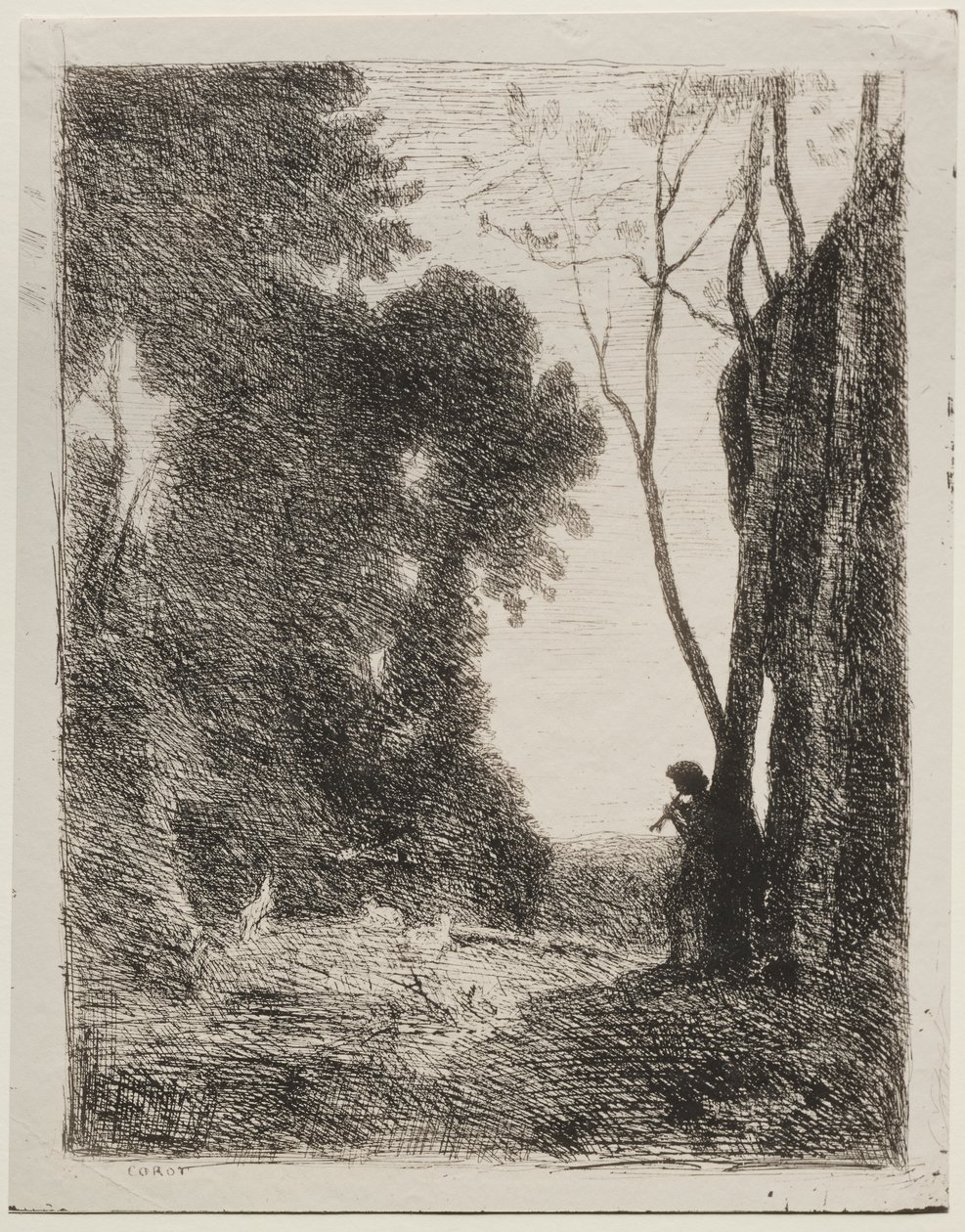 A kis juhász alkotó: Jean Baptiste Camille Corot