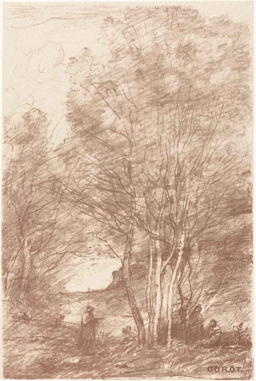 A filozófusok lelkigyakorlata alkotó: Jean Baptiste Camille Corot