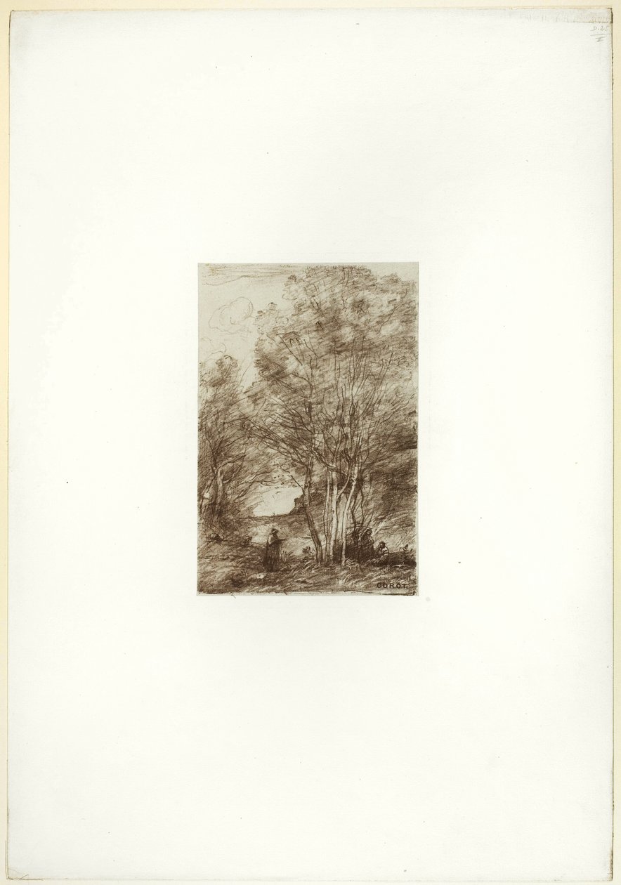A filozófusok elvonulása alkotó: Jean Baptiste Camille Corot