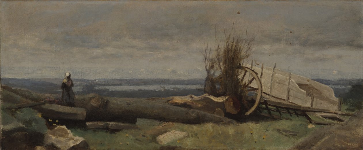 La Beauce síksága, 1840 körül–1845 alkotó: Jean Baptiste Camille Corot