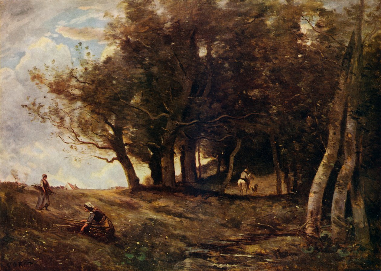 A fagyűjtők, 1843 alkotó: Jean Baptiste Camille Corot