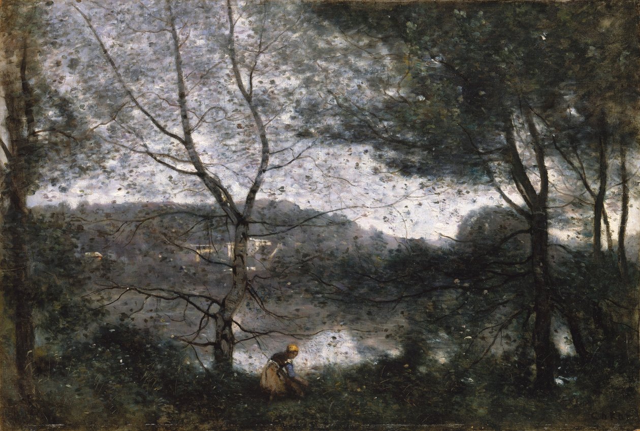 Avray városa alkotó: Jean Baptiste Camille Corot