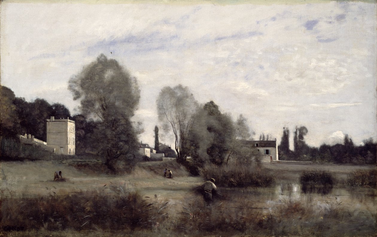 Avray városa, 1865 alkotó: Jean Baptiste Camille Corot