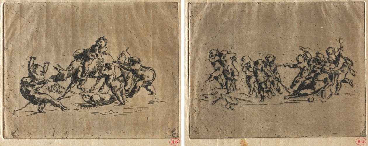 Bacchanal gyerekekkel és szamárral alkotó: Jean Baptiste Carpeaux