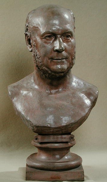 Jules Grevy (1807-97) mellszobra 1873 (terrakotta) alkotó: Jean Baptiste Carpeaux