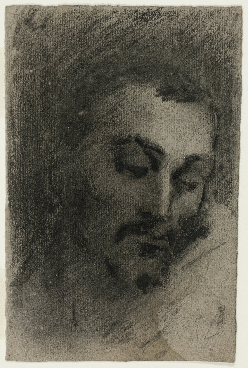 Egy férfi feje alkotó: Jean Baptiste Carpeaux