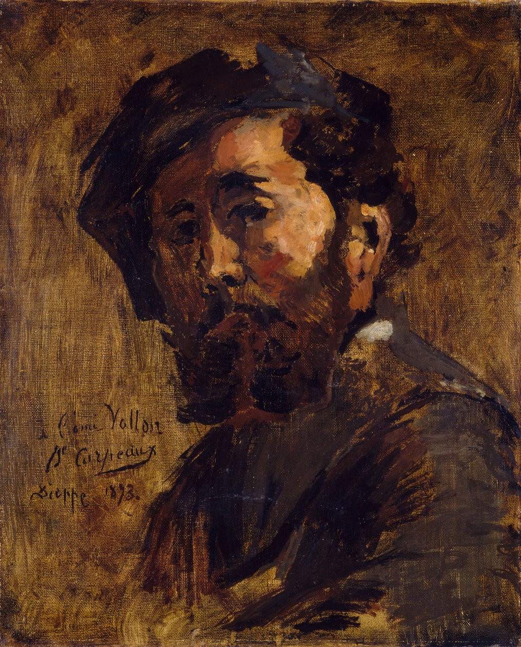 Antoine Vollon portréja 1833-1900, 1873. alkotó: Jean Baptiste Carpeaux