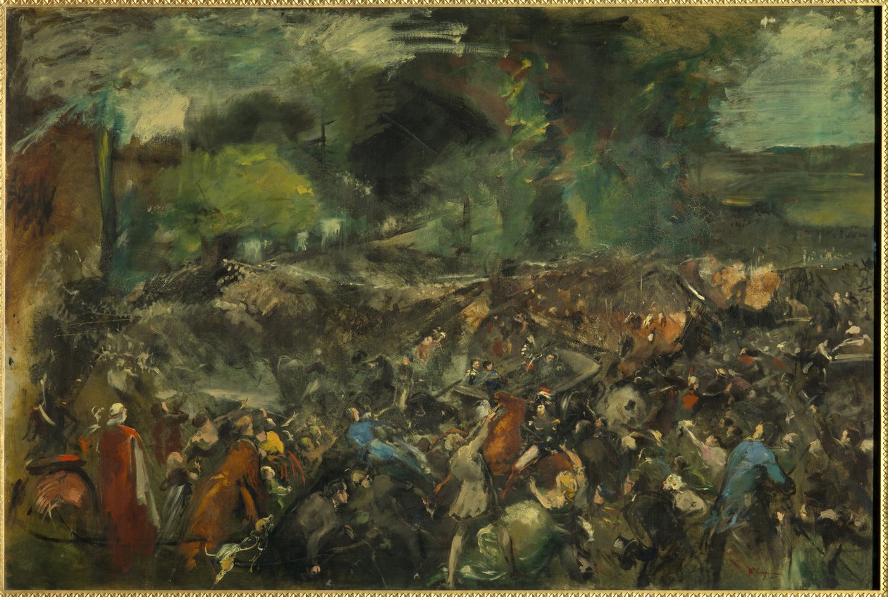 Antonin Berezowski támadása Sándor 2. cár ellen 1867. június 6-án alkotó: Jean Baptiste Carpeaux
