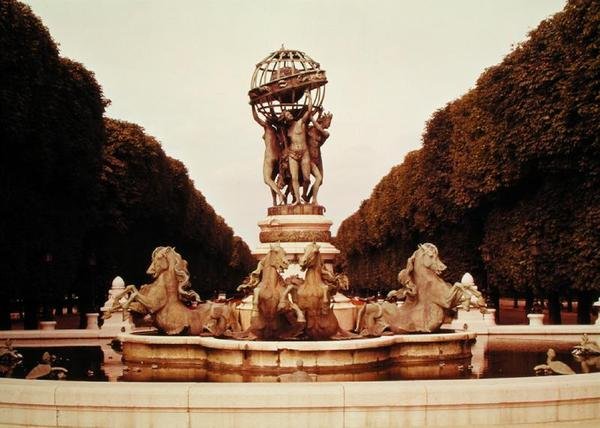 A világ négy negyede, 1873 körül (márvány) alkotó: Jean-Baptiste Carpeaux