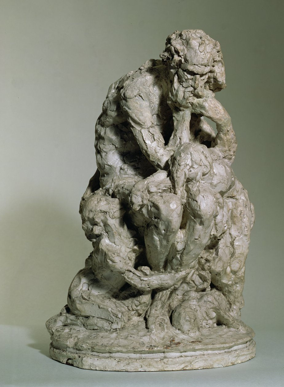 Ugolino és fiai (gipsz) (lásd még: 197136 és 234151) alkotó: Jean Baptiste Carpeaux