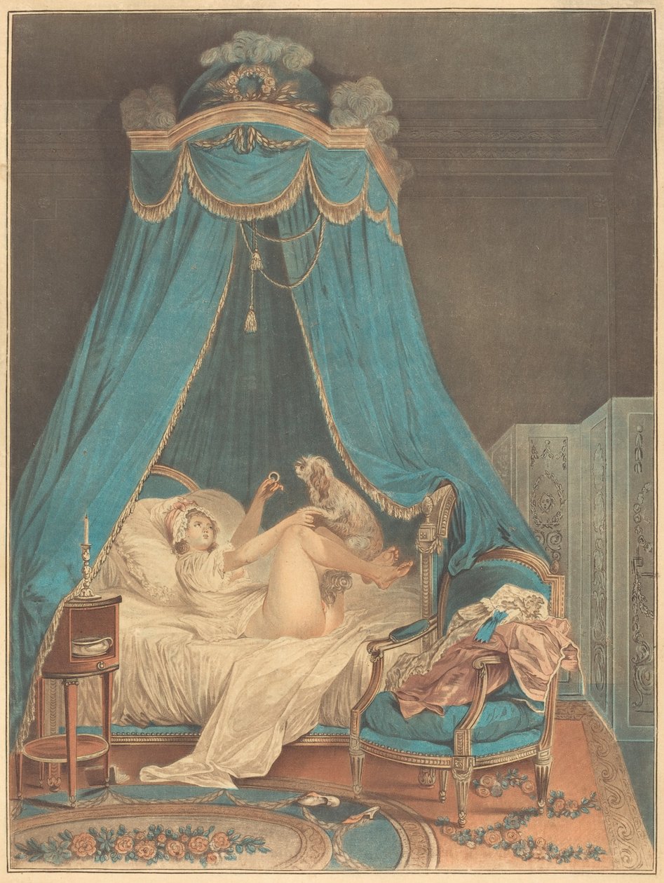 A kis kedvenc alkotó: Jean Baptiste Chapuy after Nicolas Lavreince