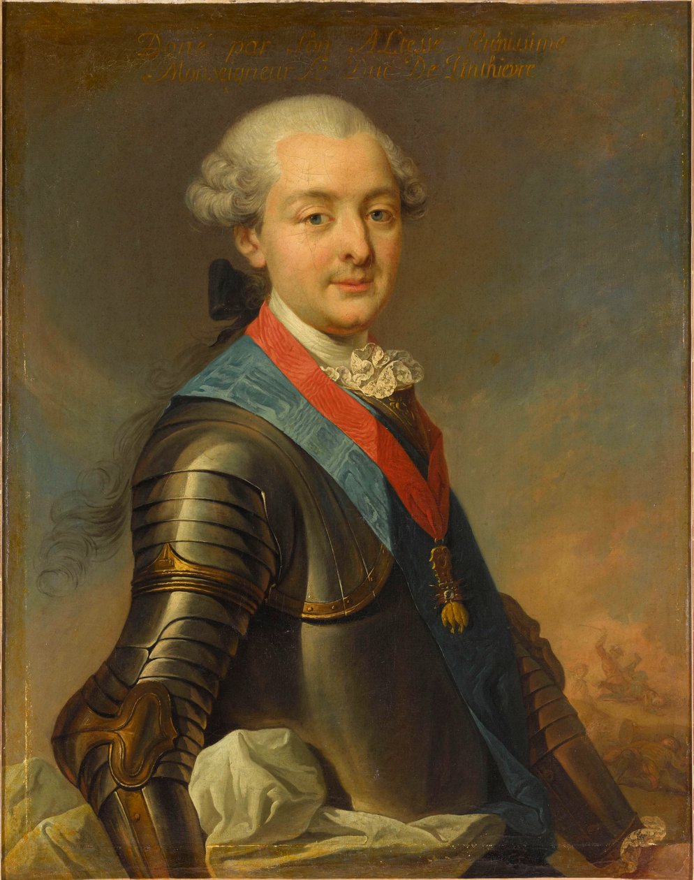 Louis Jean Marie de Bourbon, Penthievre hercege 1725-1793, 1760 körül. alkotó: Jean Baptiste Charpentier