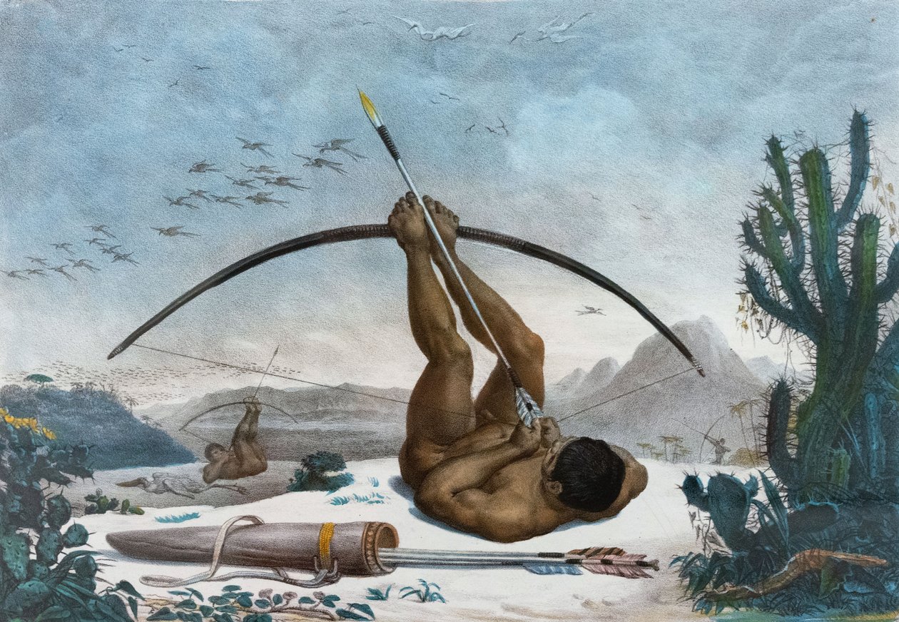 Caboclo by Jean-Baptiste Debret 1834 alkotó: Jean Baptiste Debret