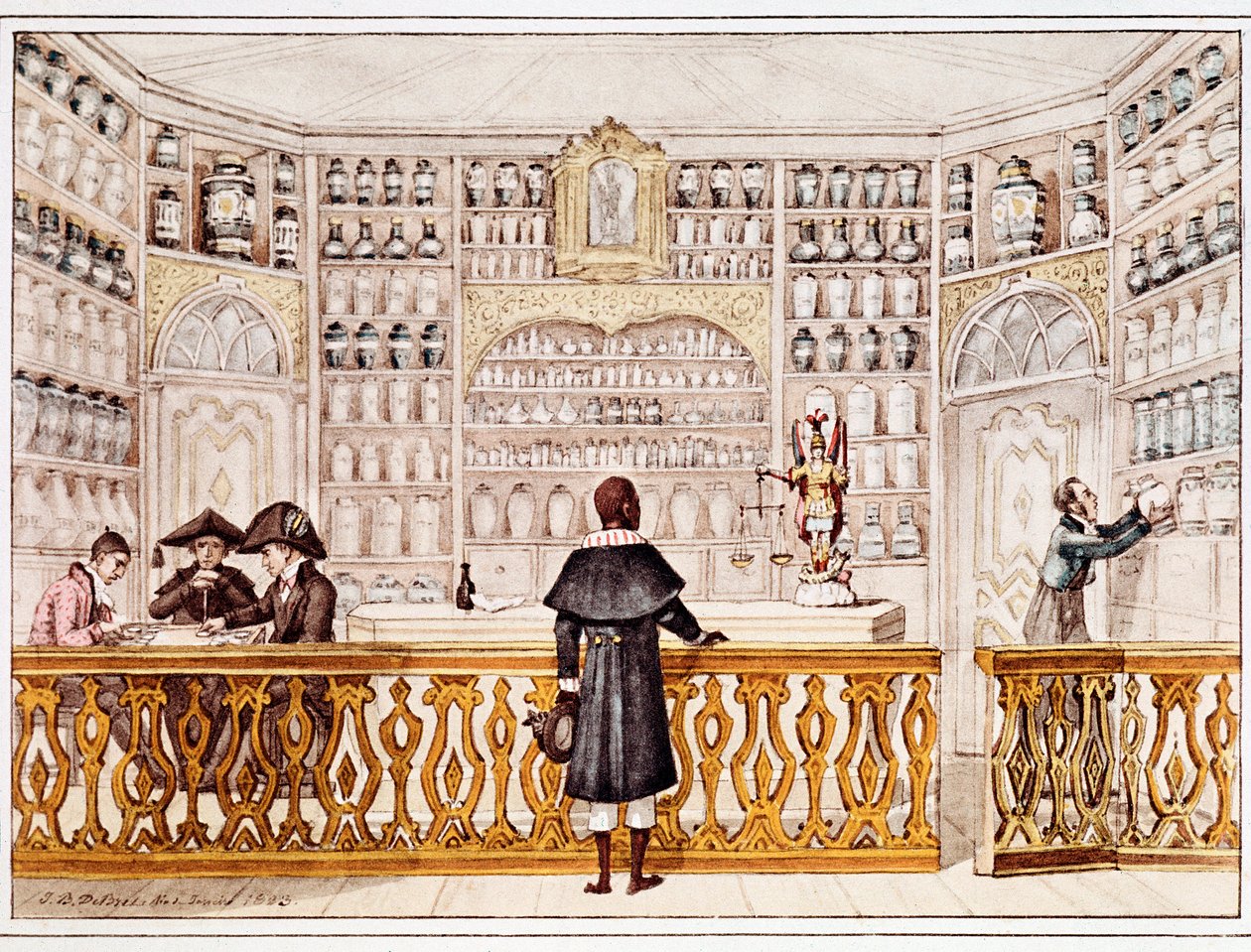 A patikus (nyom alkotó: Jean Baptiste Debret