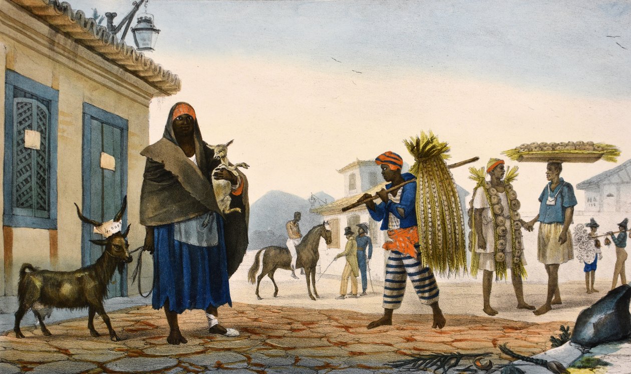és színes litográfiák alkotó: Jean Baptiste Debret