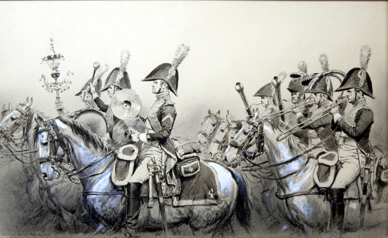 Napóleoni háborúk, a 4. dragonyos banda alkotó: Jean Baptiste Edouard Detaille