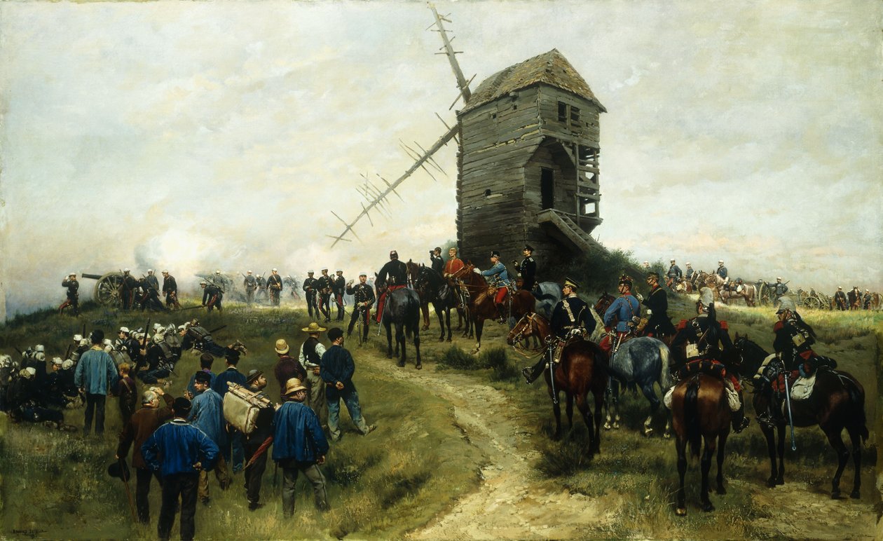 A nagy manőverek emlékei, 1879 alkotó: Jean Baptiste Edouard Detaille