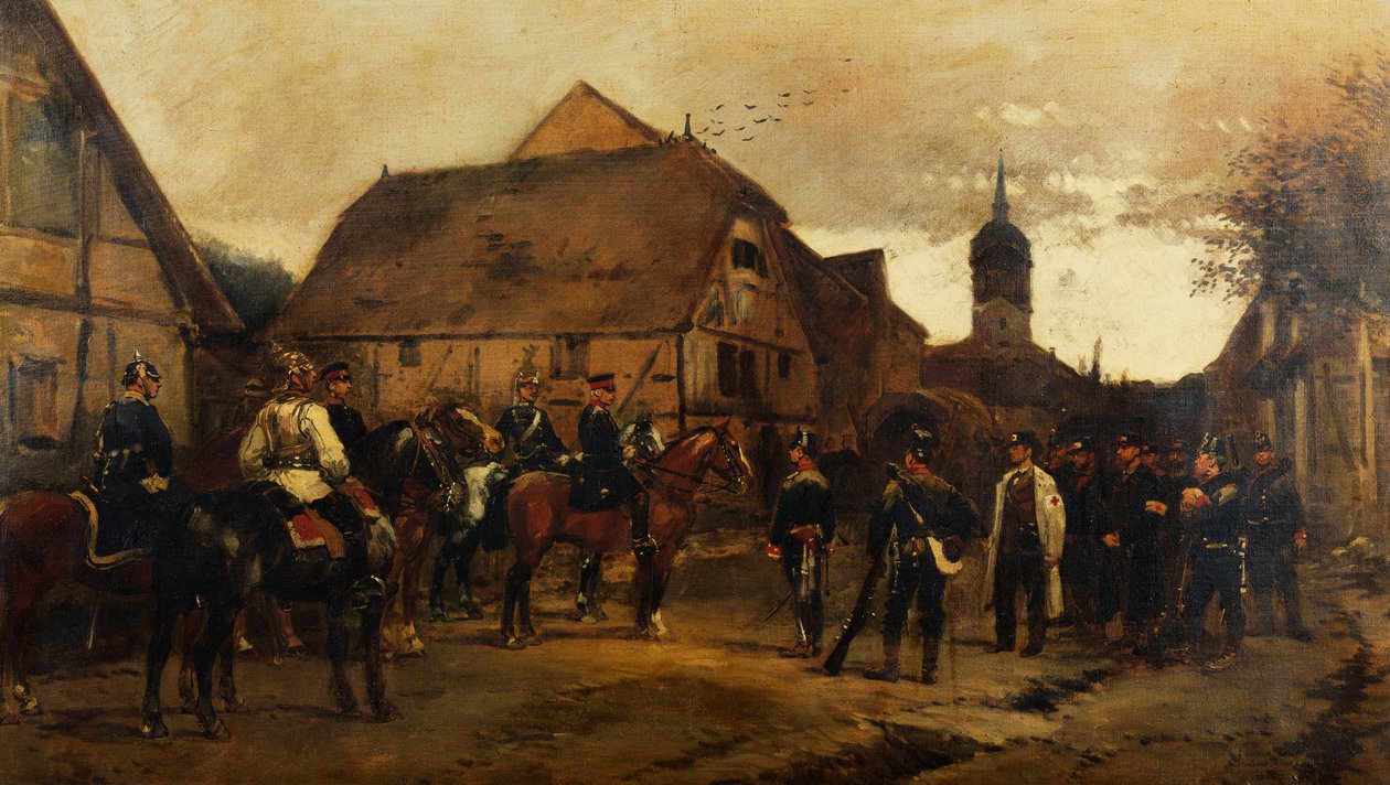 Az elfogás, 1878 alkotó: Jean Baptiste Edouard Detaille