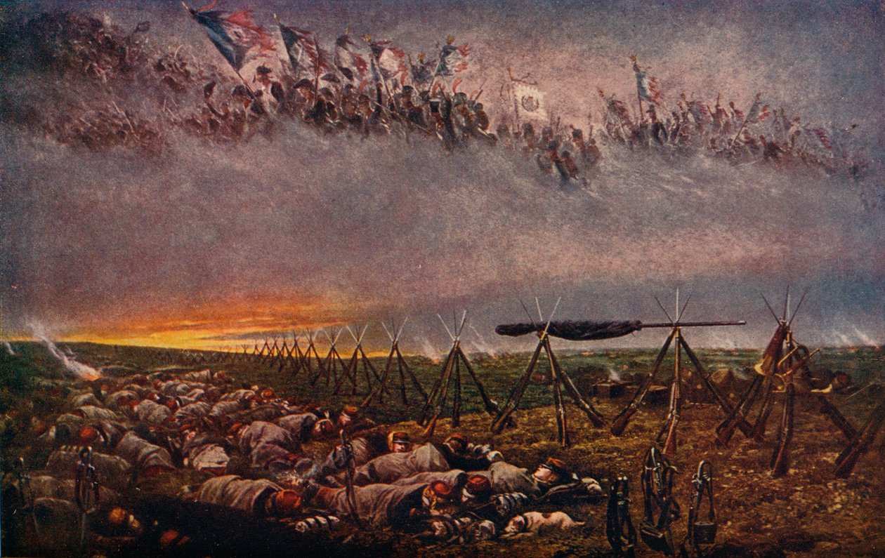 Az álom, 1888, 1909 alkotó: Jean Baptiste Edouard Detaille
