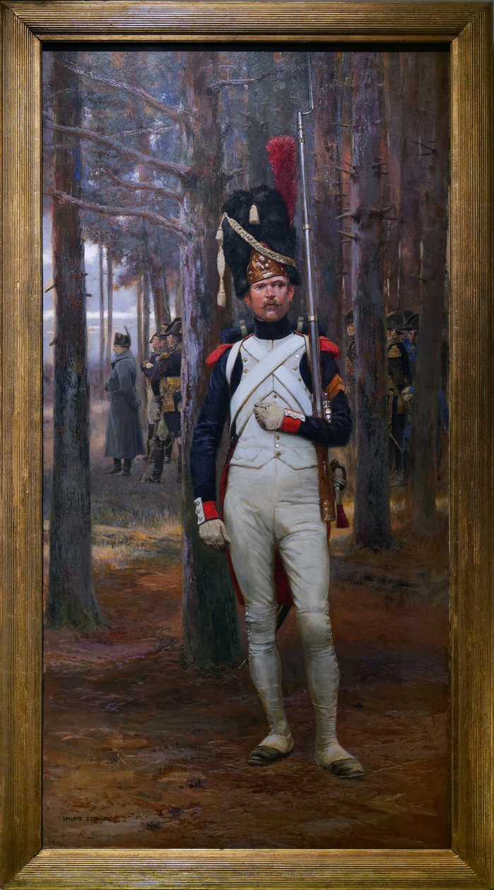 The Factionary, 1900 körül (olaj, fa) alkotó: Jean Baptiste Edouard Detaille