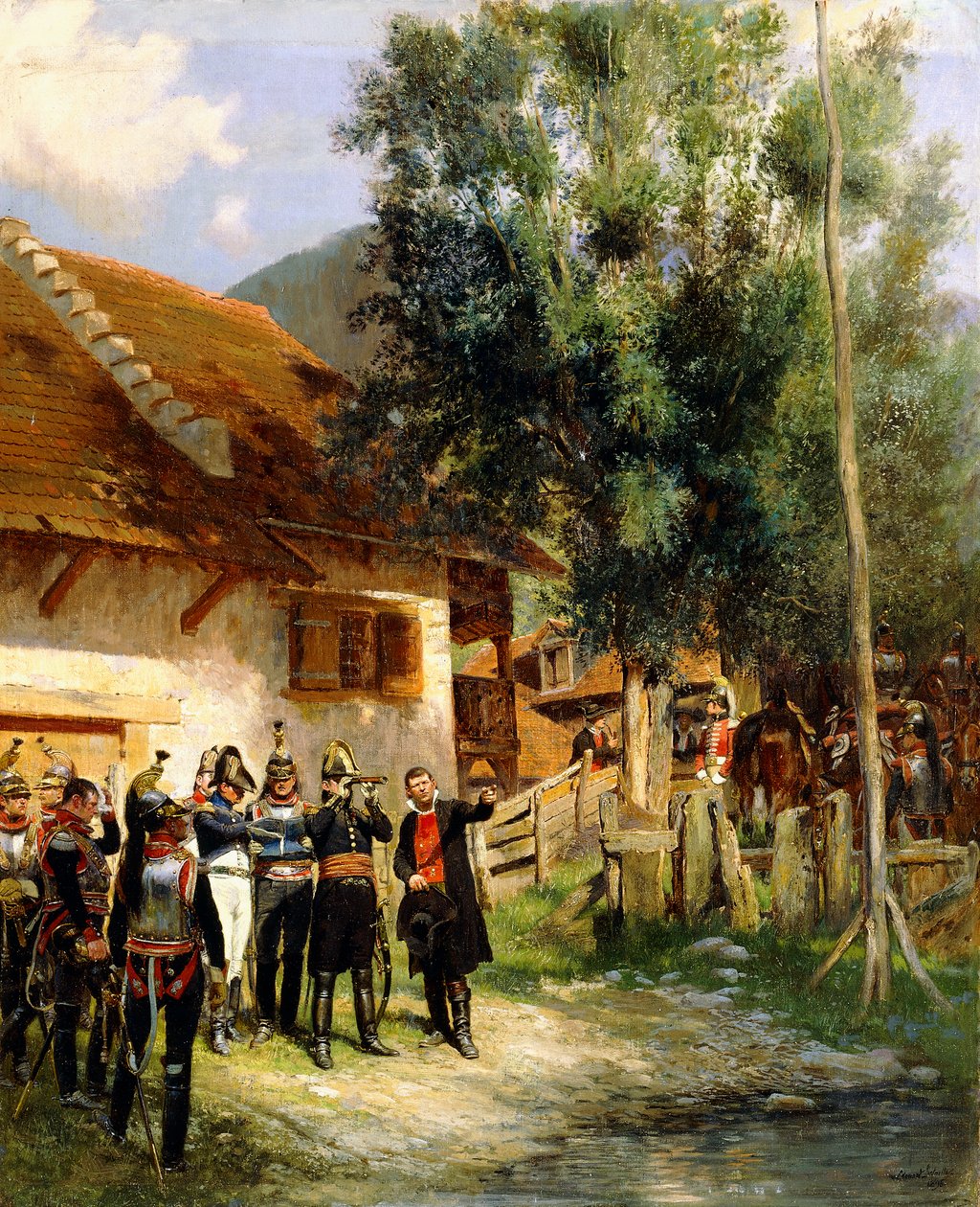 Az Orientáció, 1895 alkotó: Jean Baptiste Edouard Detaille