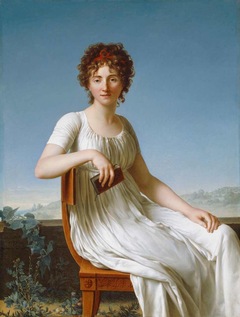 Constance Pipelet portréja alkotó: Jean Baptiste Francois Desoria