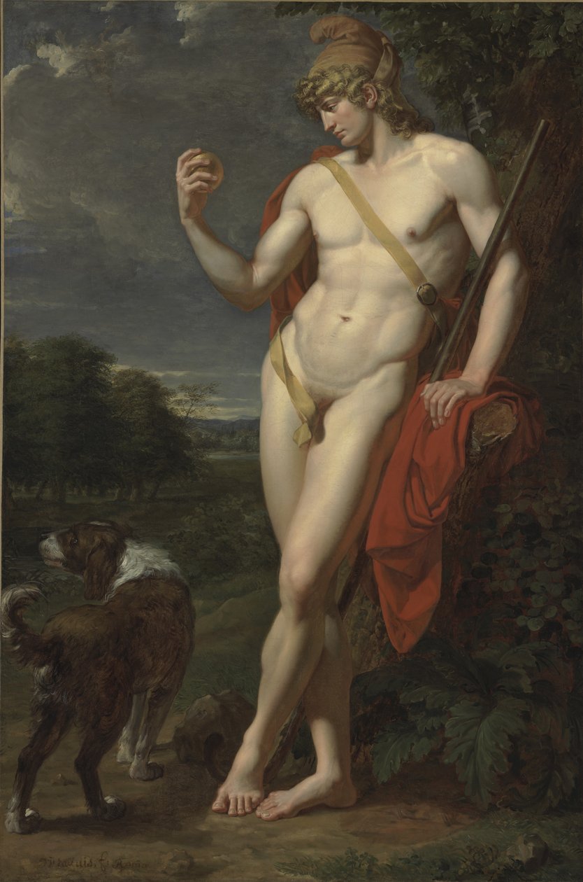 A Pásztor Párizs alkotó: Jean Baptiste Frederic Desmarais