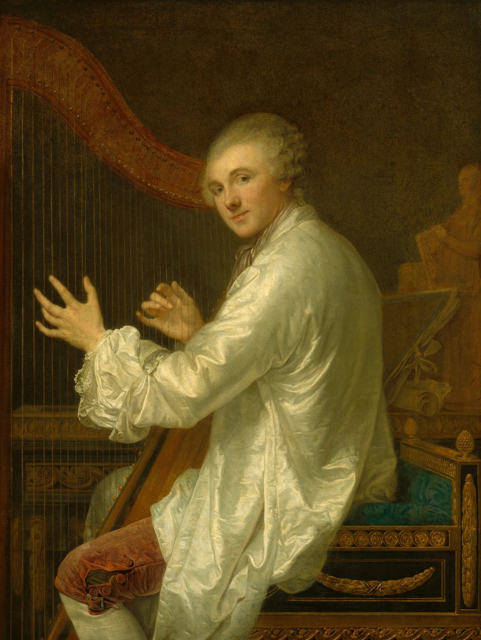 Ange Laurent a La Live de Jully-ból, valószínűleg 1759-ből. alkotó: Jean Baptiste Greuze