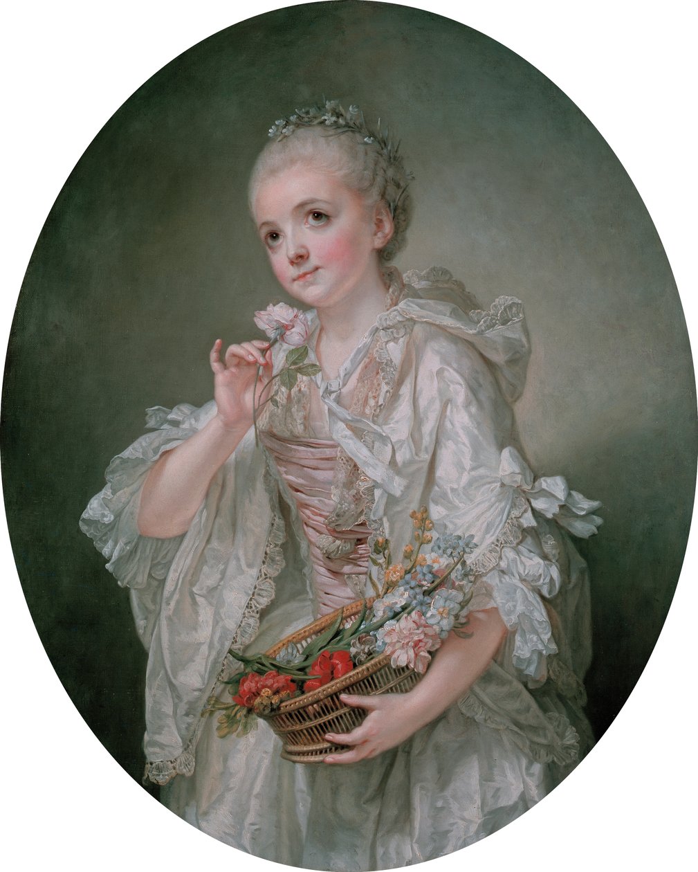 Francia: Madeleine Barberie de Courteilles portréja alkotó: Jean Baptiste Greuze