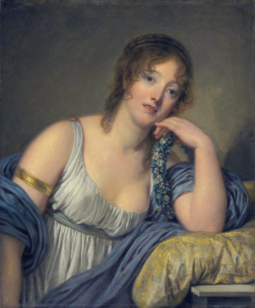 Jeanne Philiberte Ledoux, írta Jean-Baptiste Greuze alkotó: Jean Baptiste Greuze