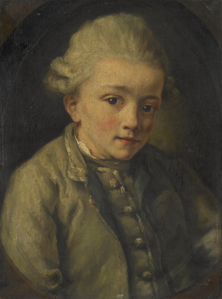 Mozart, 1763-64 alkotó: Jean Baptiste Greuze