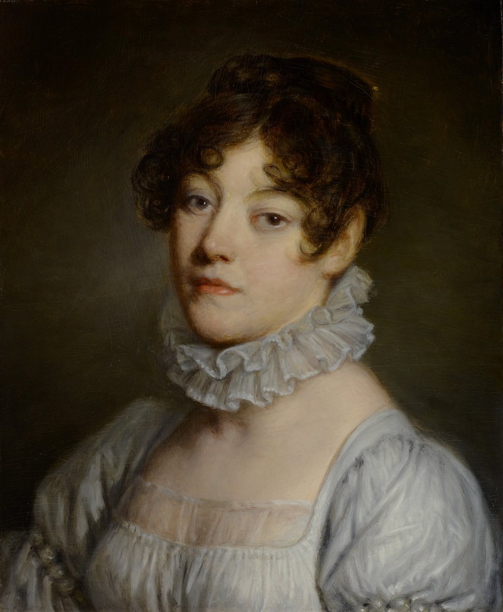 Fiatal nő portréja, 1790-1805 alkotó: Jean Baptiste Greuze