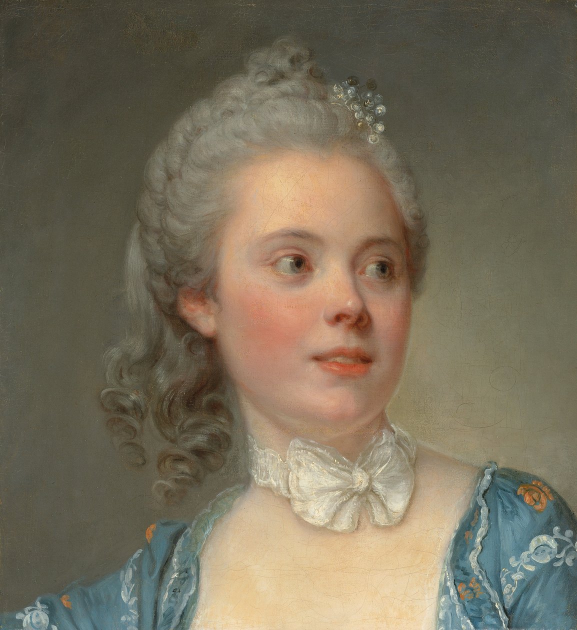 Hölgy portréja, 1765 körül alkotó: Jean Baptiste Greuze