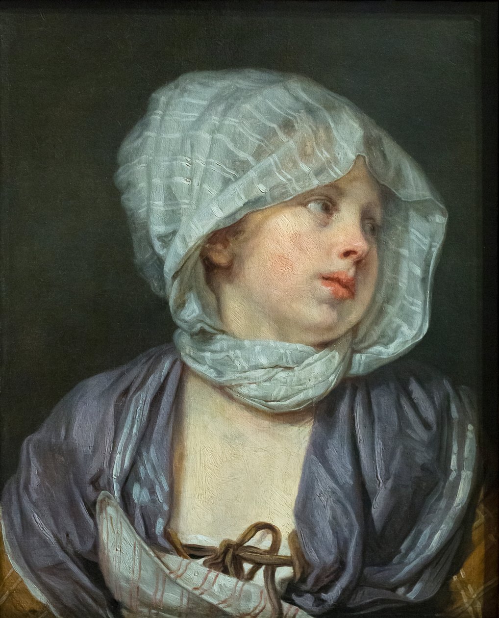 A művész feleségének portréja alkotó: Jean Baptiste Greuze