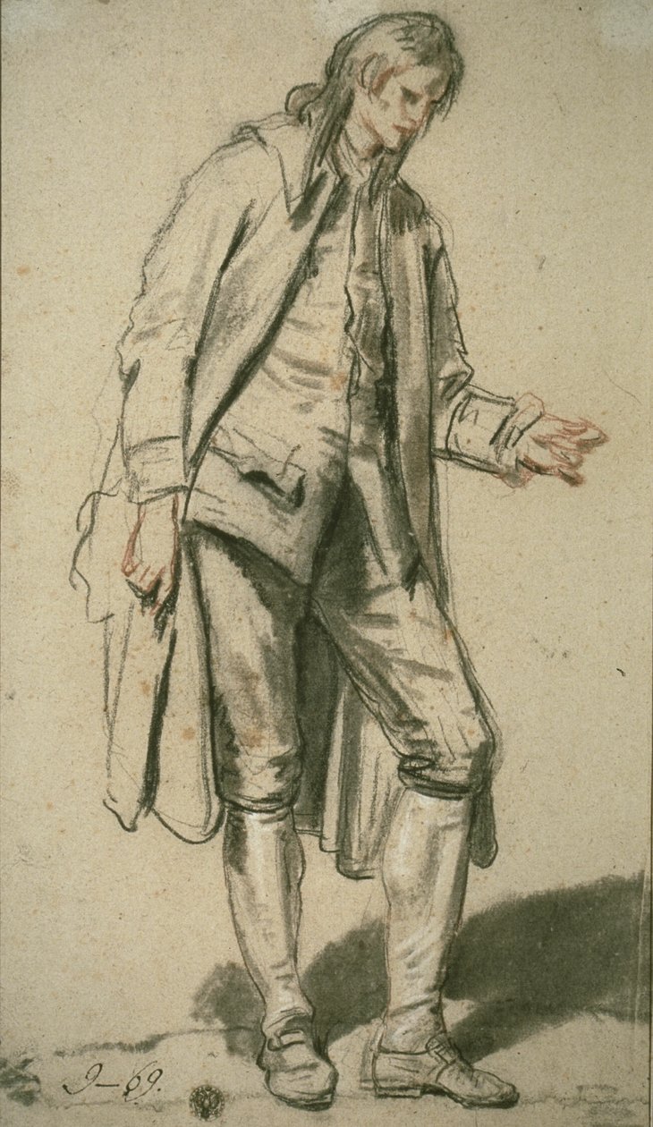 Tanulmány egy vőlegényről alkotó: Jean Baptiste Greuze