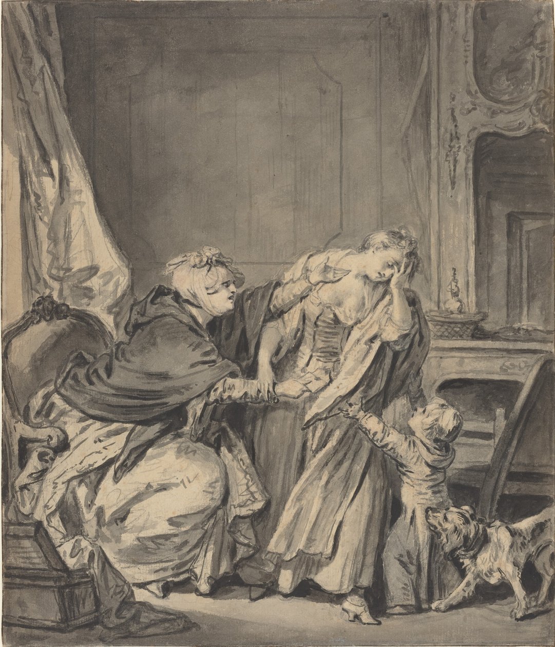 A Dühös Anya alkotó: Jean Baptiste Greuze