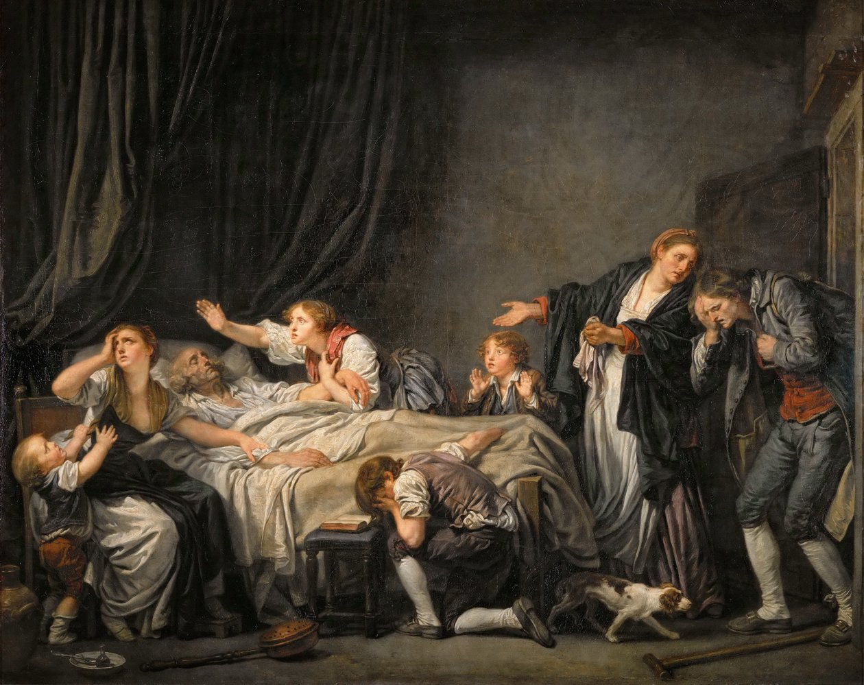 Az apák átka: A fiú megbüntetett alkotó: Jean Baptiste Greuze