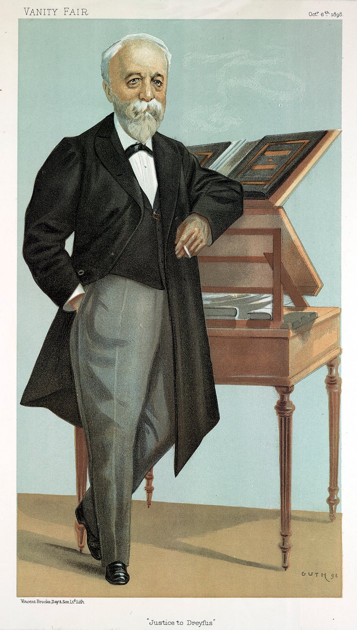 Igazságszolgáltatás Dreyfusnak, 1898 alkotó: Jean Baptiste Guth