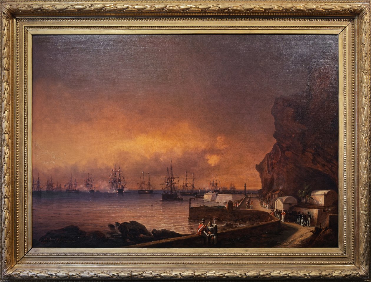 A francia század Sainte Helene-ben alkotó: Jean Baptiste Henri Durand Brager
