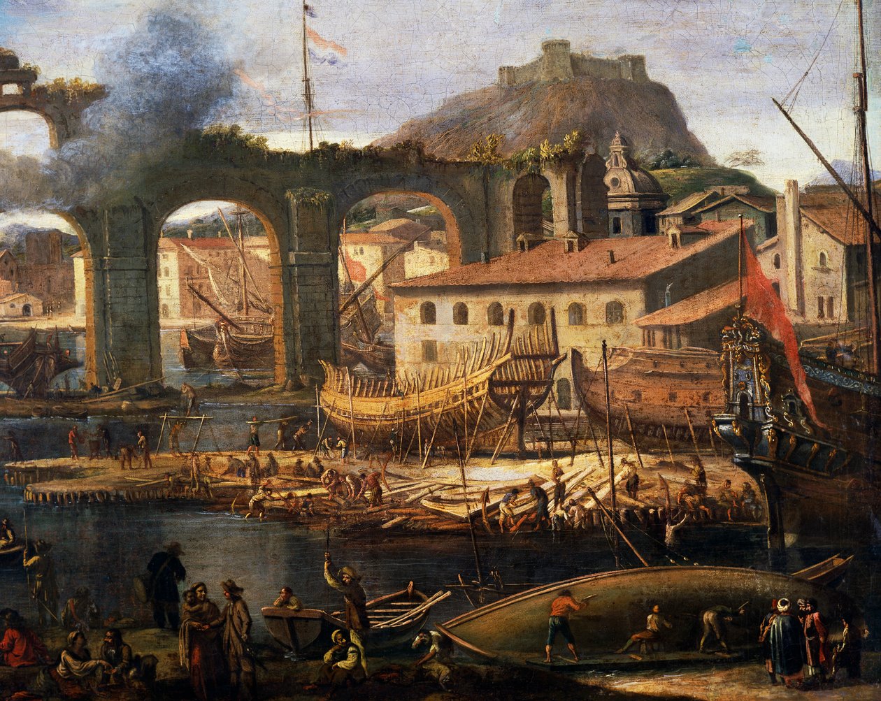 La Ciotat hajógyárai alkotó: Jean Baptiste I de La Rose