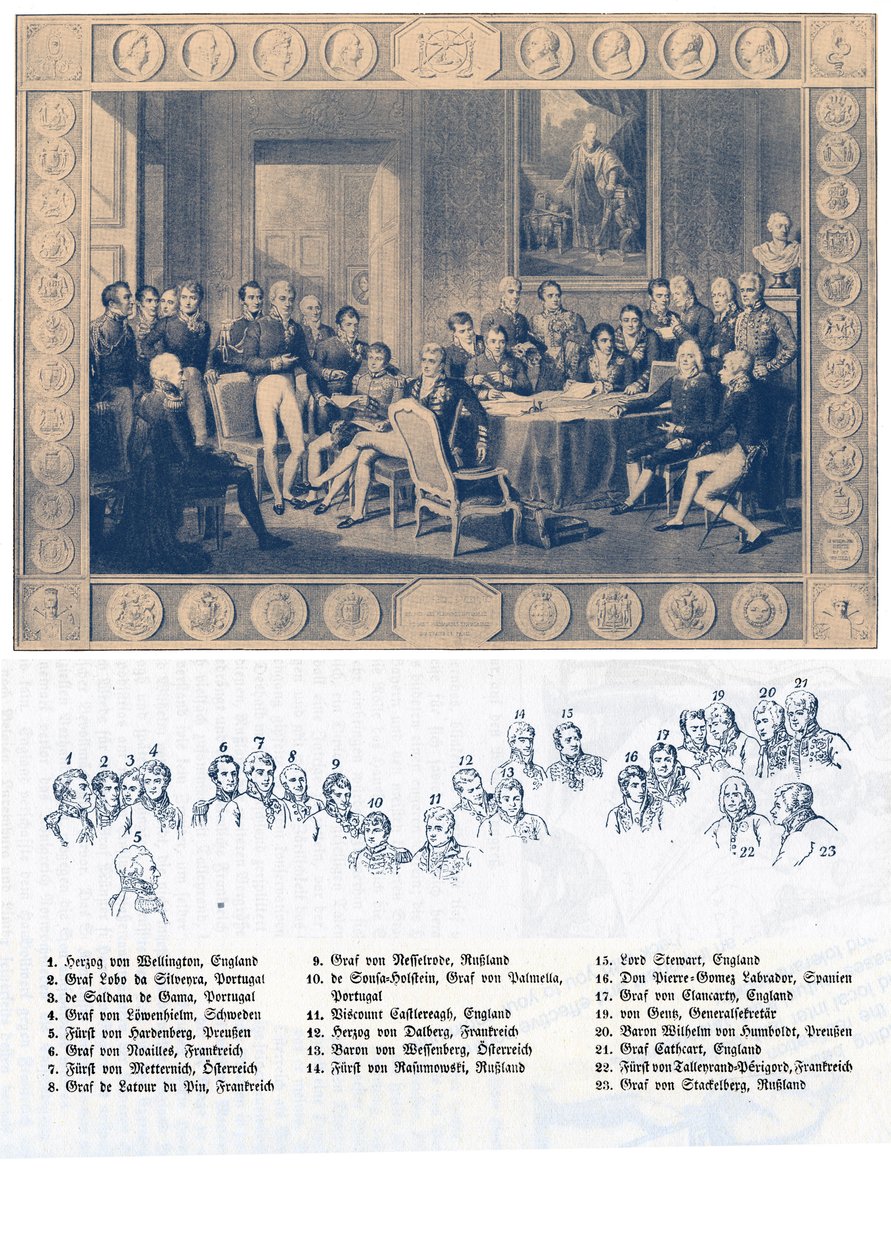 Bécsi Kongresszus -1814 alkotó: Jean Baptiste Isabey