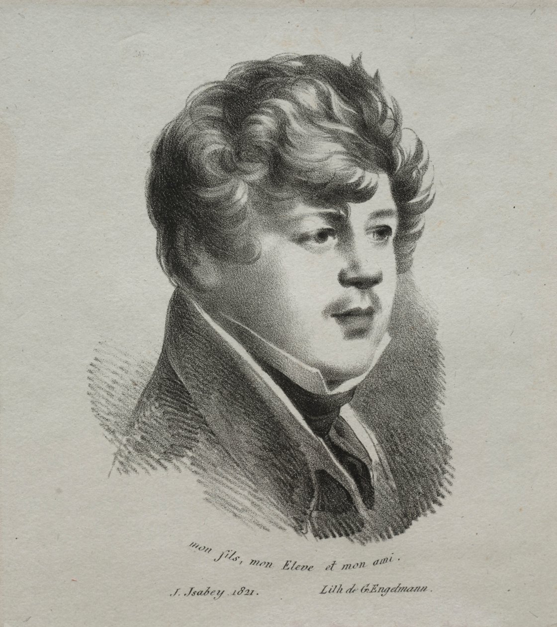 Eugene Isabey, 1821. alkotó: Jean Baptiste Isabey