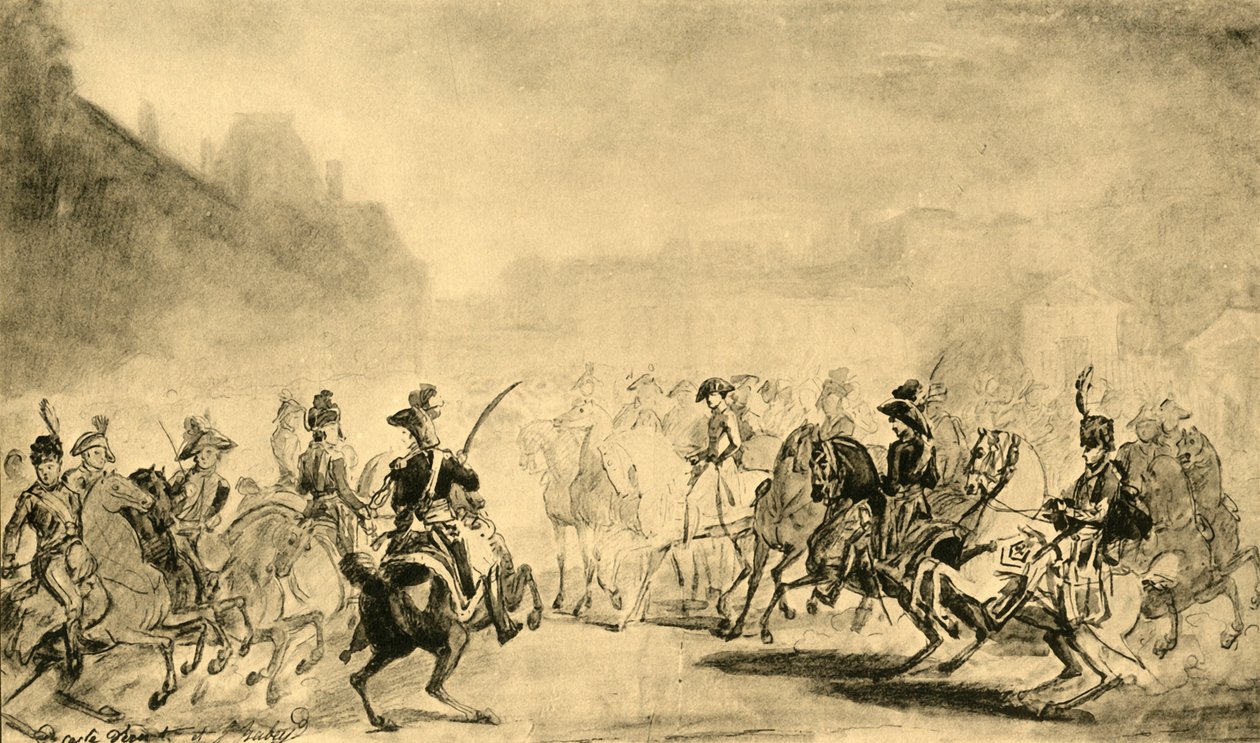 „Revue du Quintidi”, 1800 vagy 1801, 1921 alkotó: Jean Baptiste Isabey