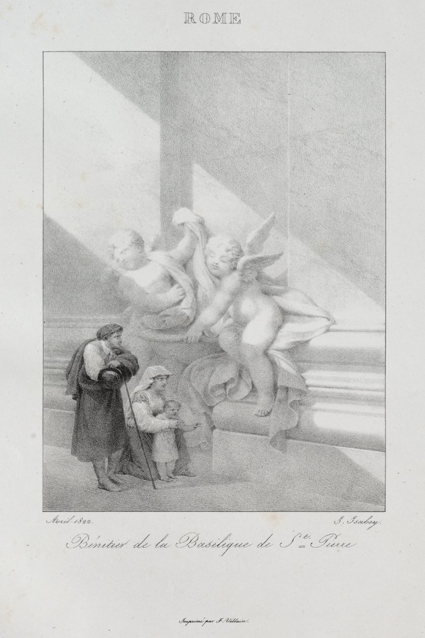 Olaszországi utazás 1822-ben alkotó: Jean Baptiste Isabey