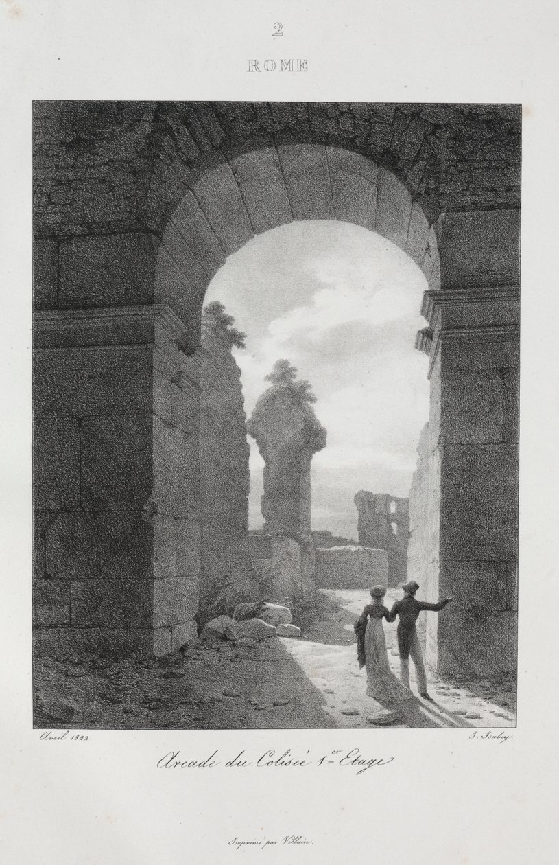 Olaszországi utazás 1822-ben alkotó: Jean Baptiste Isabey