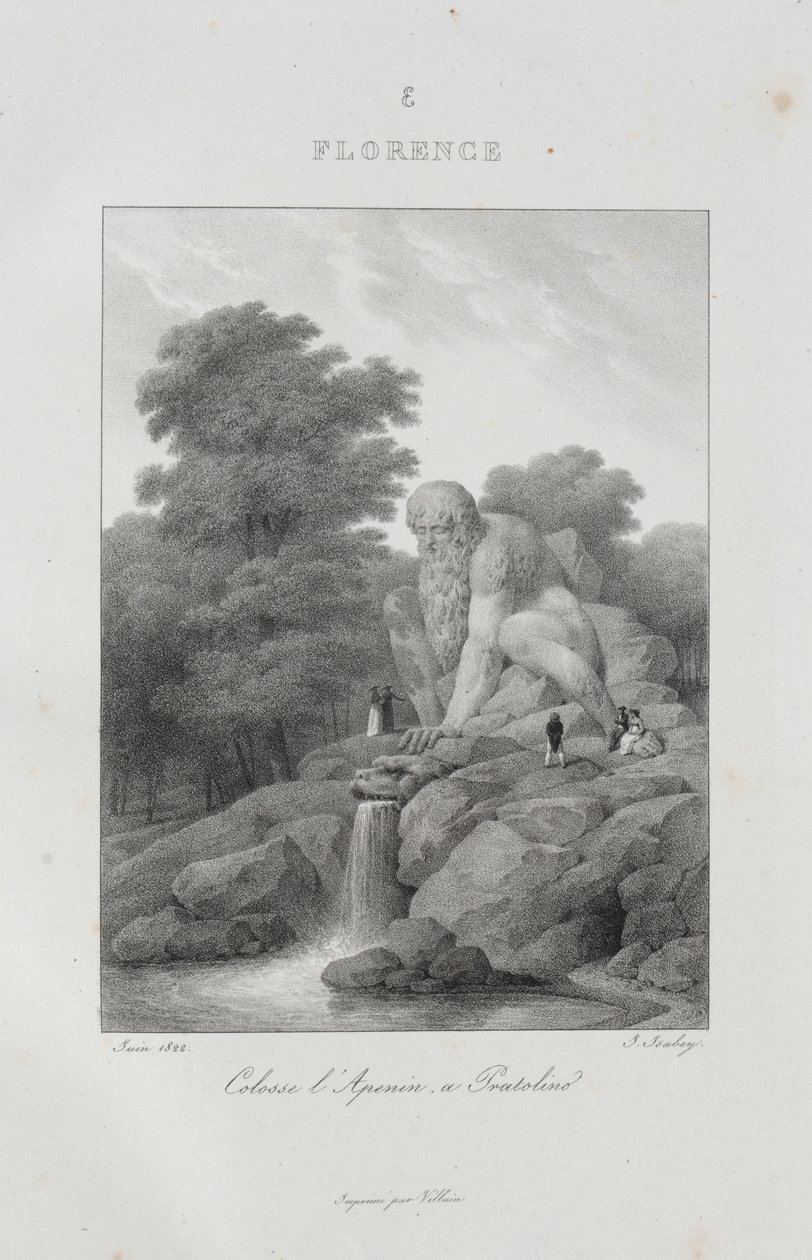 Olaszországi utazás 1822-ben alkotó: Jean Baptiste Isabey