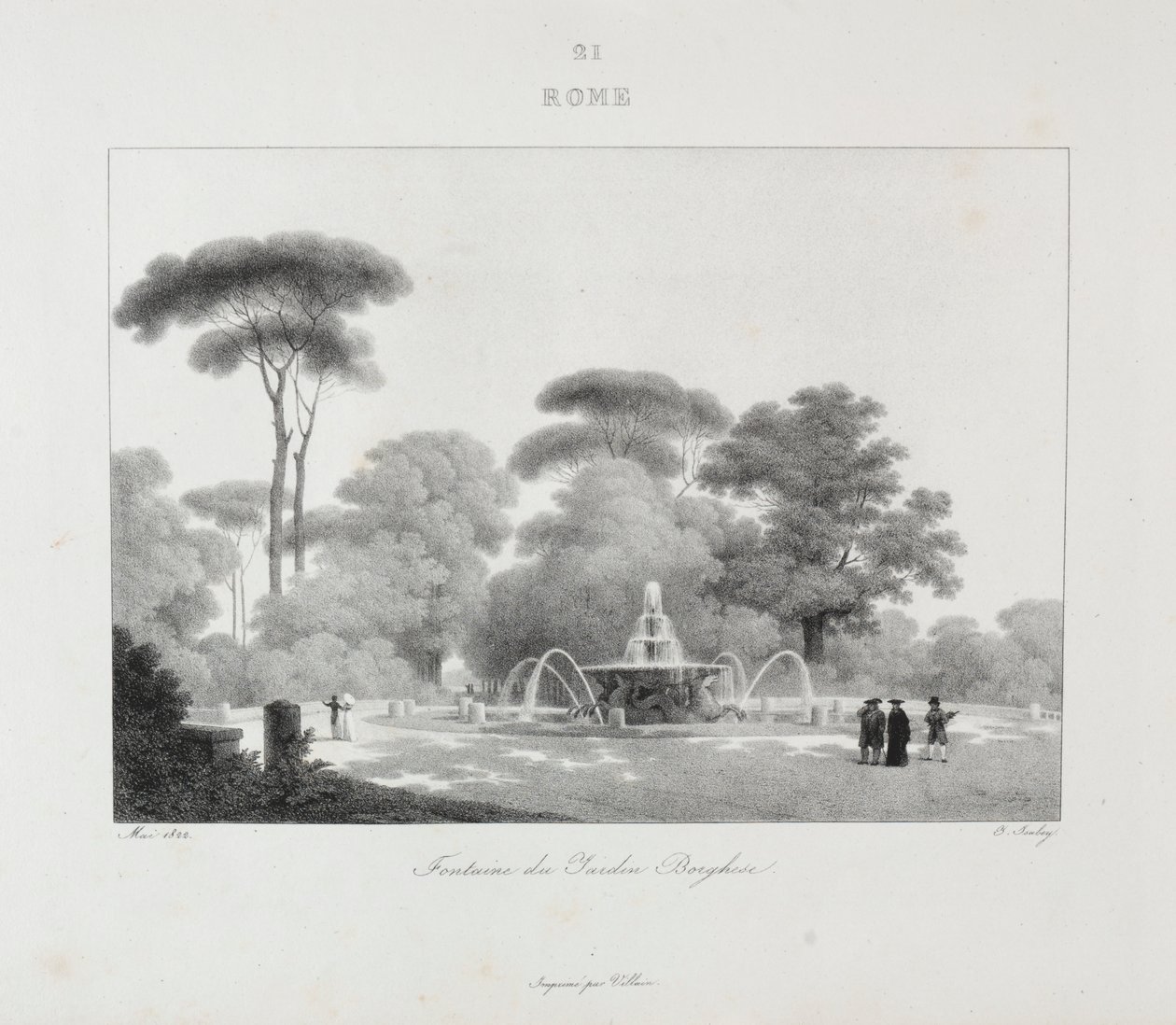 Olaszországi utazás 1822-ben alkotó: Jean Baptiste Isabey