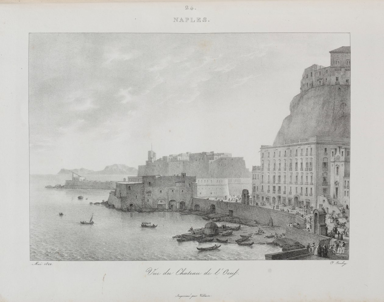 Olaszországi utazás 1822-ben, 1833-ban. alkotó: Jean Baptiste Isabey