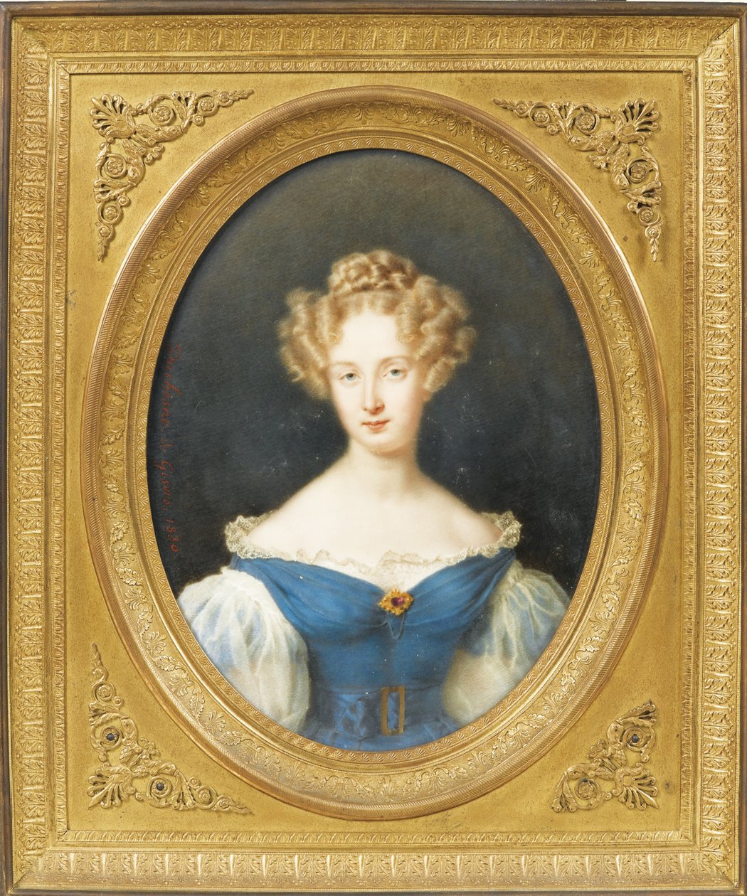 Louise orléans-i hercegnő 1812-1850, később a belgák királynője, 1830 alkotó: Jean Baptiste Joseph Duchesne
