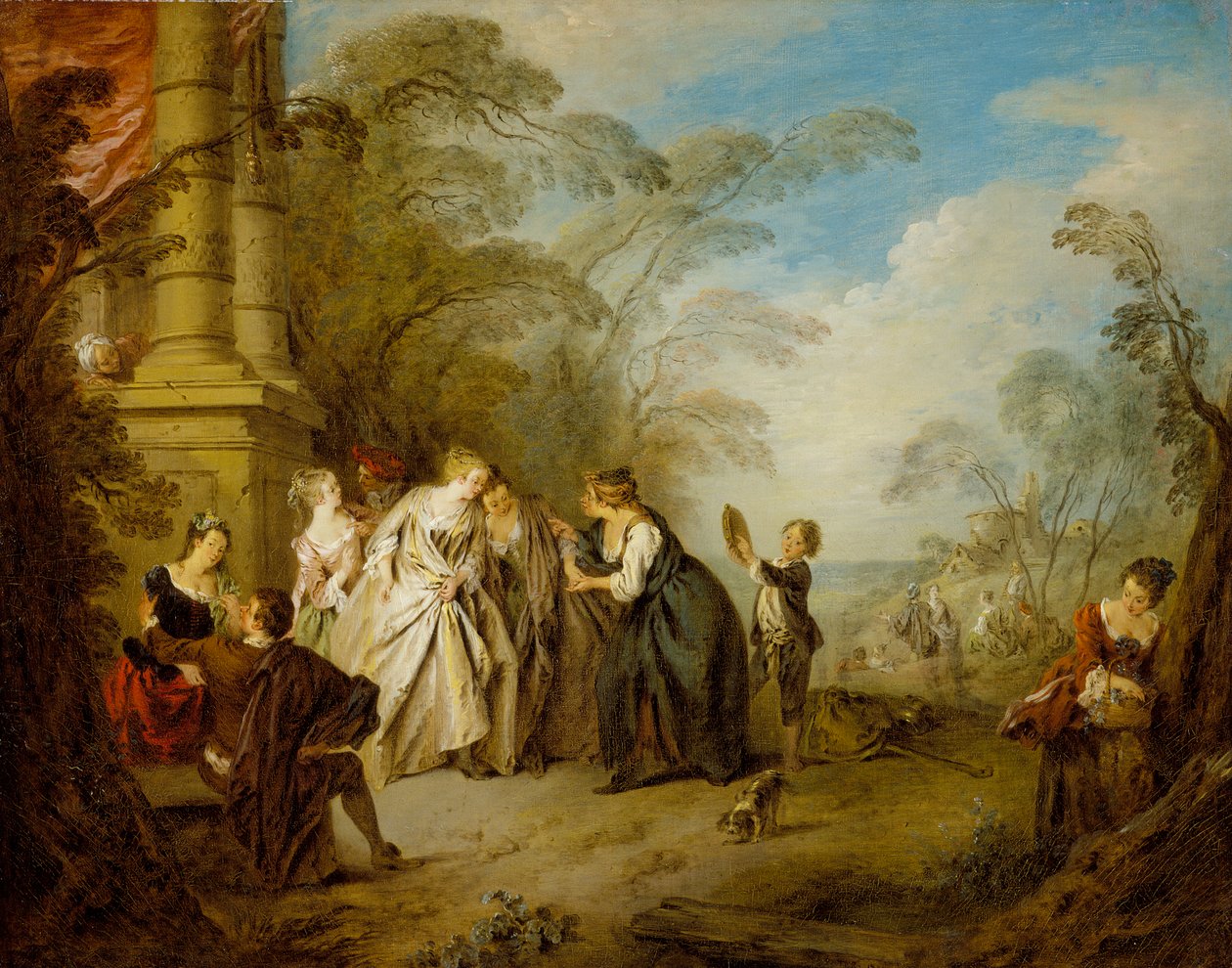 A Jósnő, 1731 alkotó: Jean Baptiste Joseph Pater